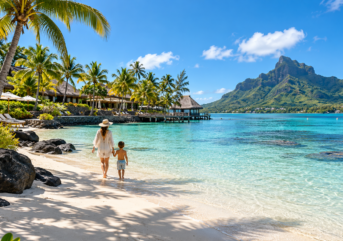 Family friendly beachfront resort and lagoon in Mauritius