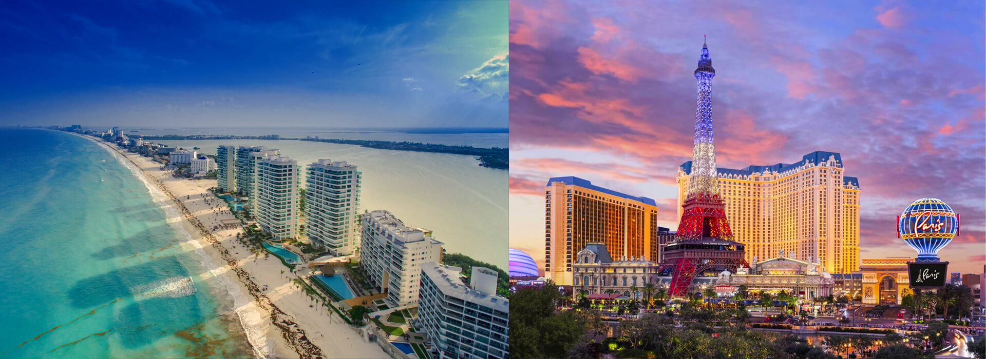 New York • Las Vegas • Cancun - 10 Nights, 3 Iconic Cities